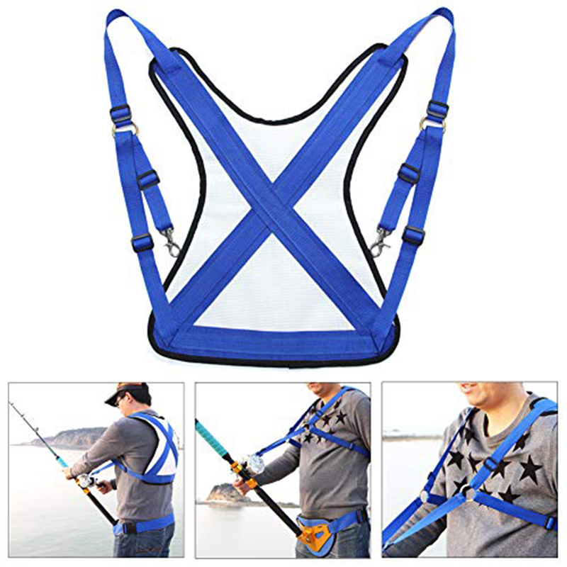 Fishing Rod Casting - PRO BEROS Gilet porta canna da