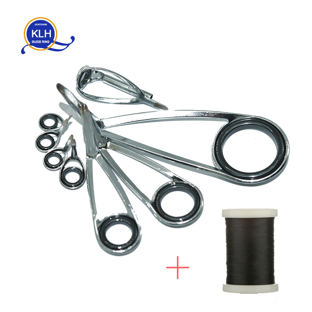 Fishing Rod Building Kit - 8 pz/kit KLH Staffa Anello Guida