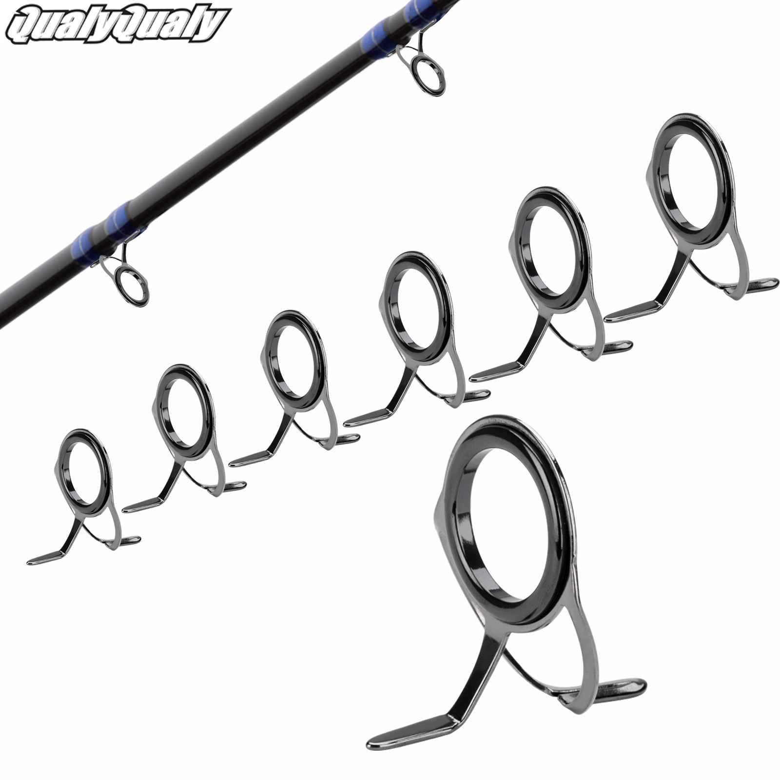7 pezzi Kit di riparazione gui - Fishing Rod Guide Replacement recensione e prezzo