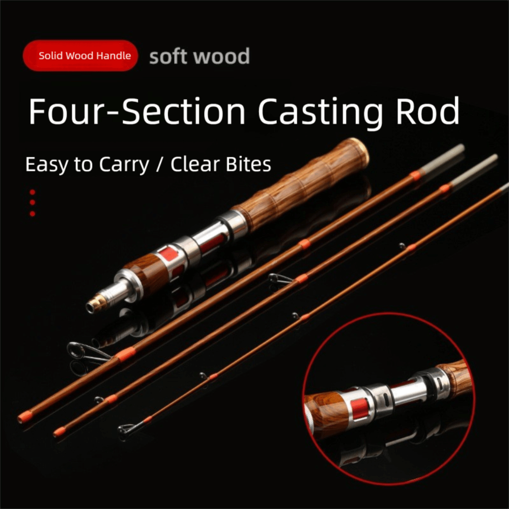 Canna da pesca spinning a 4 se - Fishing Rod Carbon Fiber recensione e prezzo