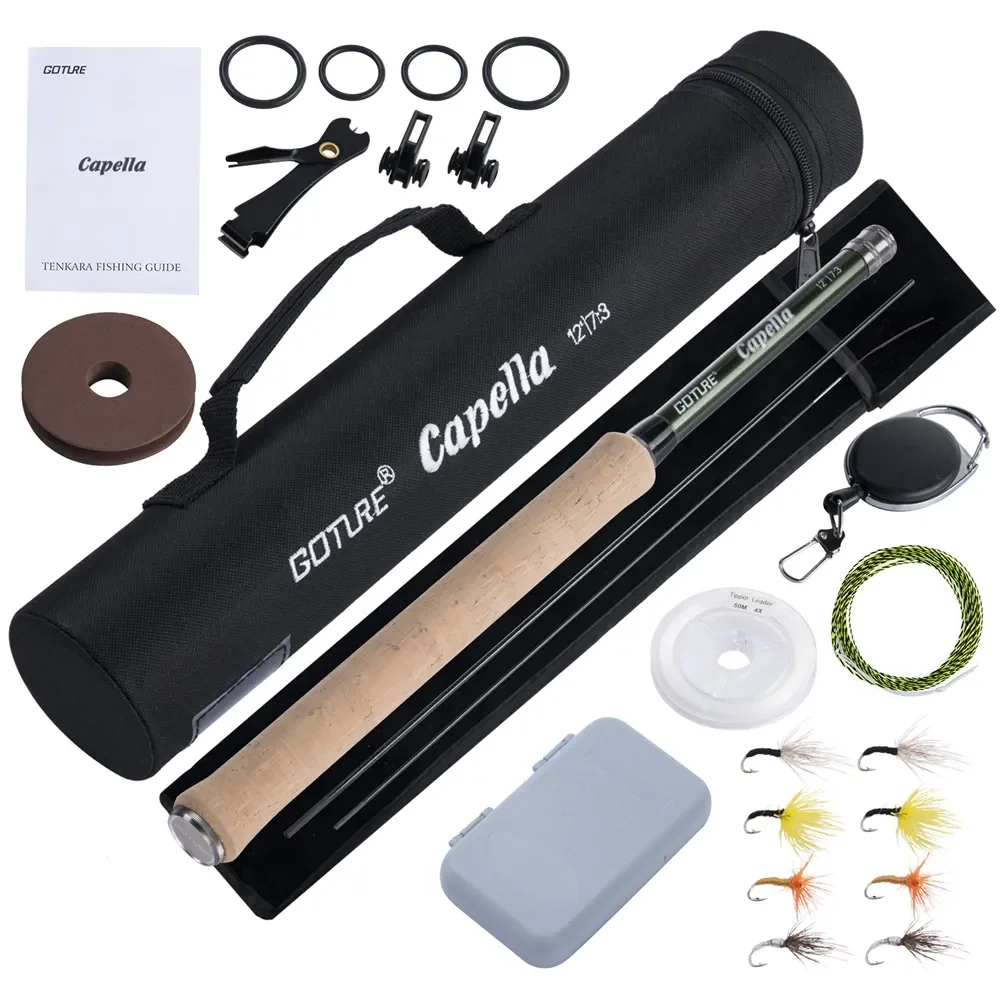 Goture Combo Canna da Pesca a  - Fishing Rod Fly recensione e prezzo