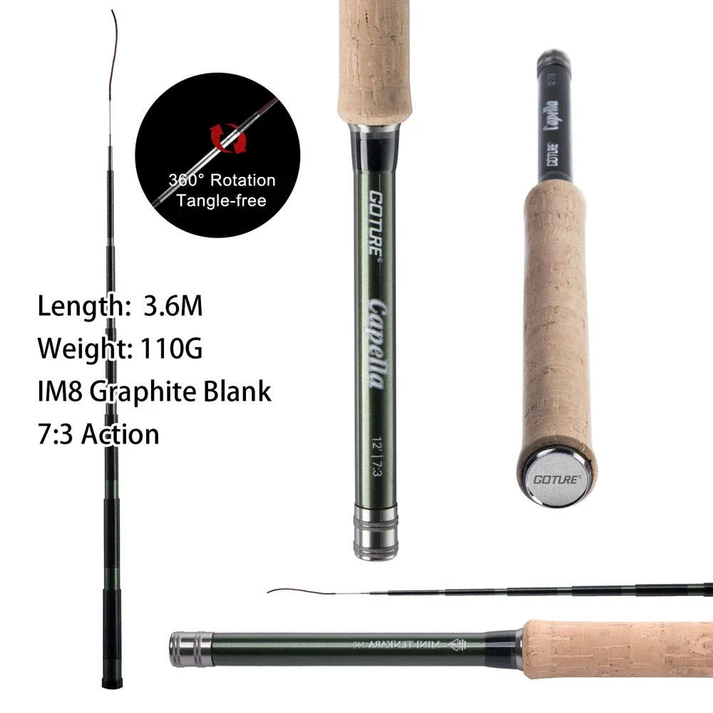 Goture Combo Canna da Pesca a  - Fishing Rod Fly recensione e prezzo